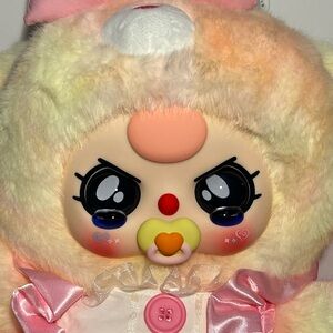 Baby Three 400% Lily Rabbit Town Rare Crying Eyes Pacifier Gen 5 Plush